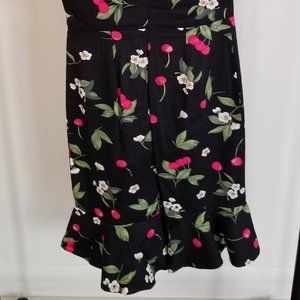 50s themed cherry dress